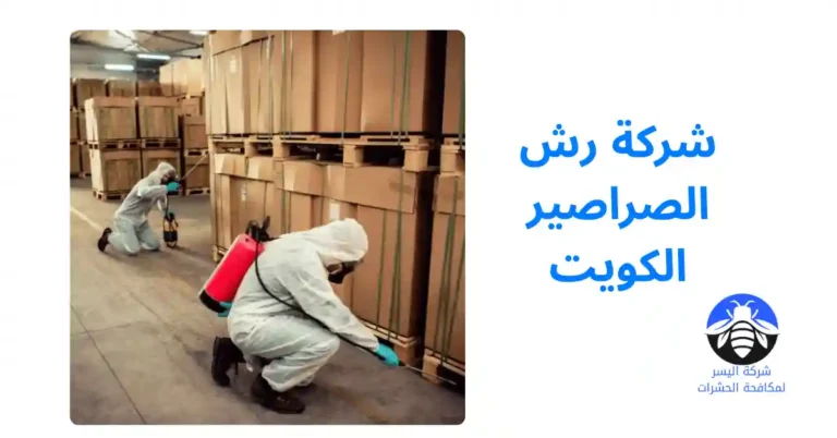 شركة رش الصراصير الكويت