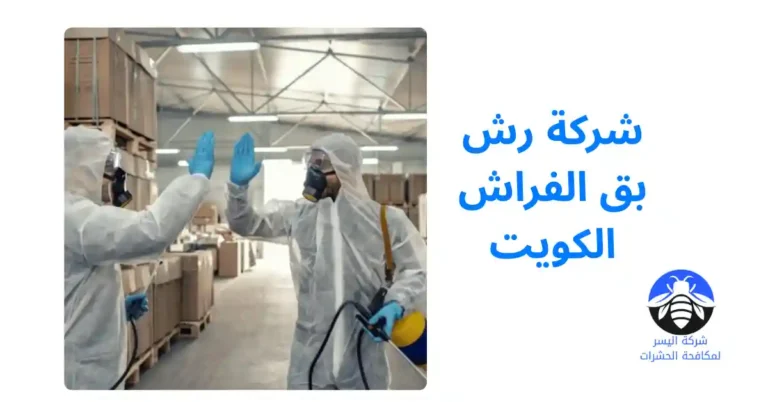 شركة رش بق الفراش الكويت